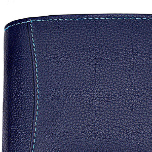 Personalized Logo Printing Vintage Open Waterproof Genuine <b>Leather</b> <b>Wallets</b> Gift for <b>Men</b>-Anniversary Gift for Husband Boyfriend - Product Image 4