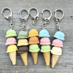 พวงกุญแจตัวอย่างอาหารญี่ปุ่นแบบทำมือยอมรับ @foodfoodfarm - Product Image 2