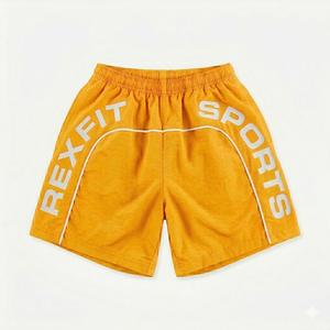 Shorts de sport légers pour hommes, en tissu de haute qualité, séchage rapide, taille élastique, confortables, imprimés, style fitness. - Product Image 2