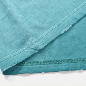 Camiseta Estilo Cómodo con Efecto Desgastado por el Sol, Ligera para el Verano, Camiseta con Efecto Desgastado por el Sol, Look Moderno, Camiseta con Efecto Desgastado por el Sol - Product Image 6