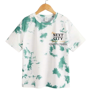 Camiseta de gran tamaño de 100% algodón Pantone Dye hecha en Vietnam Otoño Invierno Streetwear Vintage Gradient Look - Product Image 6