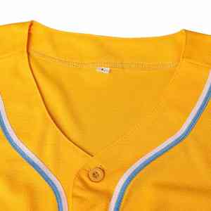 Ropa Deportiva, Jersey de Béisbol de Color Sólido, Jersey de Béisbol de Secado Rápido, Jersey de Béisbol Ajustado para Hombre - Product Image 3