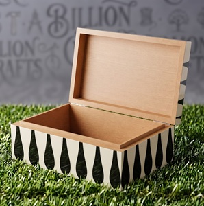 Wholesale Handmade Foldable Rectangle Wood Resin Jewelry Storage <b>Box</b> with Luxury Epoxy Inlay Lid Custom <b>Keepsake</b> Organizer - Product Image 5