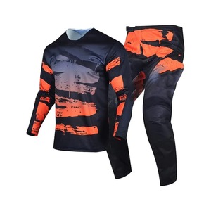 Ensemble de motocross haut de gamme personnalisé avec logo OEM, respirant, séchage rapide, grande taille, maillot et pantalon, tenue de sport sur mesure - Product Image 4