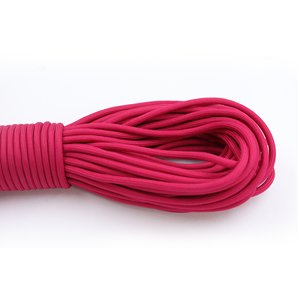 Cuerda de Paracord Rosa Intenso de 4 mm, Tipo 550, Cordón de Nailon Multiusos para Camping, Supervivencia, Manualidades y Bricolaje - Product Image 4