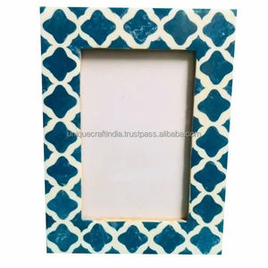 Marco de Fotos de Resina Personalizado, Estilo Moderno y Romántico, Hecho a Mano, Diseño Único, para Fotos Familiares, Pequeño/Mediano - Product Image 3