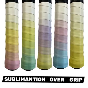 Vente en gros TOPPRO Poignée de raquette de tennis en PU W39WHITE-PURPLE-YELLOW - Product Image 5