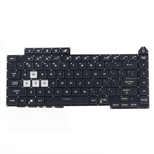 Teclado de Repuesto para Portátil <span class=keywords><strong>ASUS</strong></span> ROG 5R <span class=keywords><strong>G513</strong></span> G513Q G513QY G513QM G533, 100% Nuevo de Fábrica, Color Negro, Distribución Estadounidense - Product Image 1