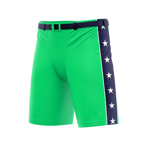 Pantalon de hockey sur glace en gros d'usine OEM avec ceinture réglable et boucle sécurisée, vêtements de sport de haute qualité - Product Image 3