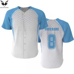 Meilleur fournisseur de tissus doux, nouvelle arrivée 2026, ensemble de 2 pièces de haute qualité, imprimé par sublimation, séchage rapide, uniforme de baseball sportif - Product Image 6