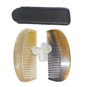 Peine de cuerno de búhos de calidad superior, peine de diseño para salón de belleza o uso personalizado - Product Image 1