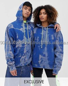 Op Maat Gemaakte Capuchon Tie Dye Hoodies Mannen Oversized Sweatshirts Unisex Streetwear Baggy <span class=keywords><strong>Hiphop</strong></span> Hoodies Sweatshirts Heren Kleding - Product Image 4