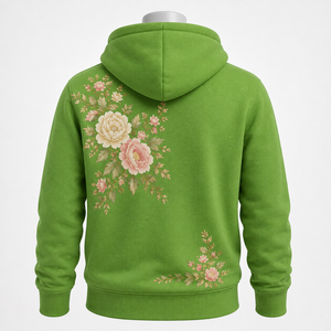 Sweat à capuche brodé pour homme de qualité supérieure, avec tissu doux, coupe confortable, coutures durables et design élégant pour un usage quotidien décontracté - Product Image 4