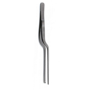 แหนบสำหรับเชฟ Altomme Instruments ใช้สำหรับจัดแต่งอาหารและเหมาะสำหรับเชฟ แหนบสแตนเลสแบบออฟเซ็ตสำหรับจัดแต่งอาหารอย่างแม่นยำ - Product Image 5