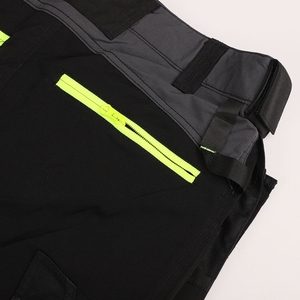 Pantalon de travail cargo pour homme de haute qualité, personnalisable, robuste, sécurité ANSI Classe 2, avec LED clignotante, imperméable, étui et genouillères, grandes tailles - Product Image 5