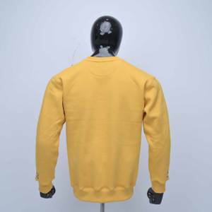 เสื้อฮู้ดผู้ชายคุณภาพสูง ขายส่ง คอปกพิมพ์ลาย แขนยาว ผู้ผลิต OEM เสื้อพูลโอเวอร์สีพื้นสำหรับฤดูหนาว ปรับแต่งได้ ผ้าฝ้าย 100% - Product Image 2