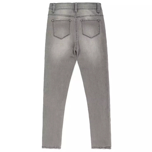 Premium Custom Stylish Denim Pants <b>Top</b> Quality 100% Cotton Men's Jeans New Quick-Dry <b>Distressed</b> Washed Flared Pants - Product Image 2
