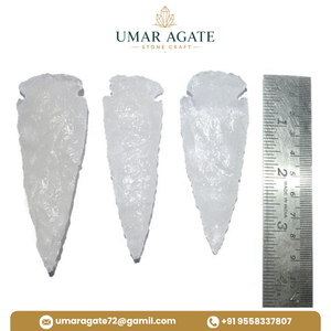 Puntas de Flecha de Ágata a Precio de Fábrica, Puntas de Flecha Indias de Piedra Genuina, de 1.50 a 2.00 Pulgadas, Compre a Precio de Mayoreo - Product Image 5