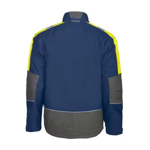 Safety Work <b>Jacket</b> Men High Visibility Reflective Coat Manufacturer Supplier Men Reflective Safety Outerwear <b>Jacket</b> - Product Image 2