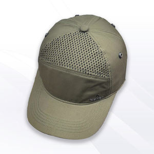 Gorra de poliéster de alta calidad que ofrece resistencia a los rayos UV y absorción del sudor para una mayor comodidad en entornos al aire libre - Product Image 1