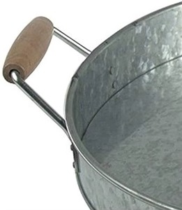 Bandeja galvanizada elegante y personalizable al por mayor que transforma momentos de servicio sencillos en experiencias con estilo. - Product Image 3