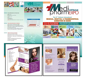 Modèle de brochure en papier couché personnalisé Impression numérique Conception de logo personnalisée pour une promotion efficace Petites/grandes entreprises - Product Image 2