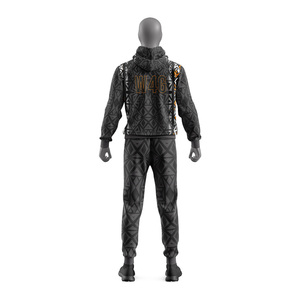 ชุดวอร์มผู้ชายแบบมีฮู้ด 2 in 1 พิมพ์ลายรักษ์โลก สั่งผลิตได้ตามต้องการ ผ้าโพลีเอสเตอร์/คอตตอน ยืดได้ 4 ทิศทาง ระบายอากาศได้ดี - Product Image 6