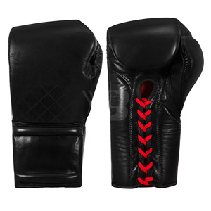 Équipement d'entraînement de combat de Muay Thai pour adultes et enfants, sac en cuir lourd, gants de boxe noirs, gants d'entraînement de boxe. - Product Image 5
