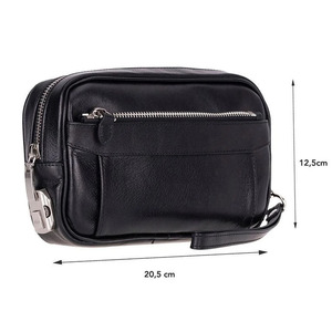 Bolso de mano de cuero genuino de primera calidad al por mayor, organizador de noche con interior espacioso y estilo lujoso a la moda a bajo precio. - Product Image 4