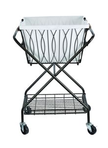 Cesto de Ropa Clásico de Hierro para Hogares Tradicionales y Modernos con Estructura Resistente y Durabilidad a Largo Plazo - Product Image 3