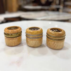 Quemador de Incienso Geométrico de Madera de Sándalo, Difusor de Aromaterapia Ecológico de Madera de Acacia - Product Image 4