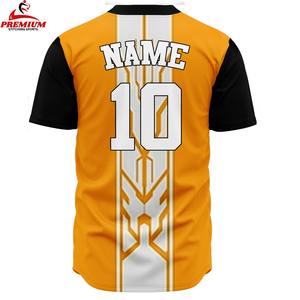 Maillots de baseball personnalisés pour hommes, vente en gros, chemises à manches courtes boutonnées, uniformes sportifs hip-hop, grandes tailles, respirants, anti-UV - Product Image 6
