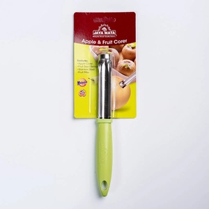JM127 Éplucheur de pommes élégant en acier inoxydable japonais, outil de cuisine pour retirer le cœur des fruits, poignée ABS 225 mm, pour usage domestique - Product Image 6