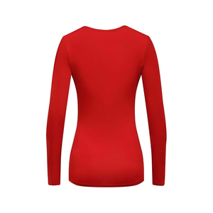 Womens Compression Yoga <b>Tops</b> With Custom Branding Athletic Fitness Shirts OEM Pakistan Manufacturing Export Supply Global - Product Image 3