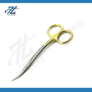 Ciseaux dentaires TC en acier inoxydable et carbure de tungstène, instruments chirurgicaux professionnels manuels, poignée ergonomique, personnalisables pour usage dentaire - Product Image 2