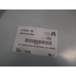 ชุดอุปกรณ์ AMAT 0242-76552, ตัวหนีบ NW25 พร้อมตัวล็อคแบบ RATCHET และ - อุปกรณ์และอะไหล่เซมิคอนดักเตอร์ระดับโลกที่เชื่อถือได้ที่ - Product Image 5