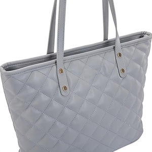 Sac seau en cuir véritable imperméable avec fermeture éclair et chaînes, grand sac de voyage, de travail ou de shopping, toutes saisons, vente en gros - Product Image 6