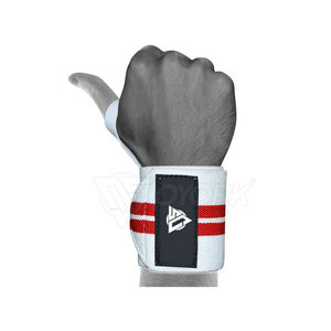 สายรัดข้อมือดีไซน์ทนทาน สวมใส่สบาย เย็บอย่างแข็งแรง เหมาะสำหรับการออกกำลังกายในยิม การฝึกยกน้ำหนัก และการใช้งานฟิตเนสประจำวัน - Product Image 5