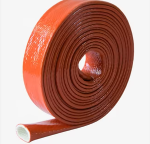 Fundas Protectoras para Cables de Alta Tensión de 10kV, Super Gruesas, Negras y Rojas, Ignífugas, Aisladas con Fibra de Vidrio - Product Image 2