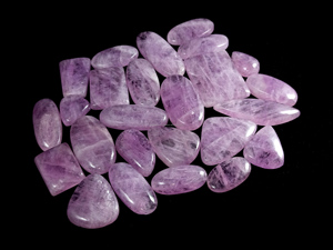 Natural Kunzite Gemstones Loose Cabochons Faceted Stones <b>Healing</b> Crystals Bulk Supplier Wholesale Export - Product Image 2
