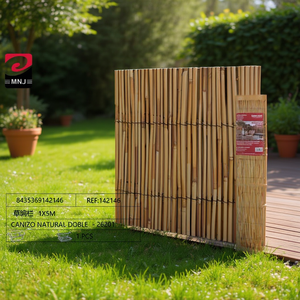 CANIZO NATURAL DOBLE 1X5M Cesta de Paja Tejida para Cercas, Enrejados y Portones - Product Image 3