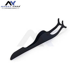 Herramienta Aplicadora de Pestañas, Pinzas para Extensión de Pestañas, Pinzas de Precisión Profesionales de Color Negro para Pestañas Postizas - Product Image 5