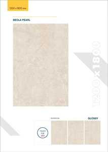 Azulejos de Porcelana con Aspecto de Mármol Brillante de 1200x1800 mm, Formato Grande, Modernos, para Paredes y Pisos, para Interiores de Villas y Escuelas - Product Image 6