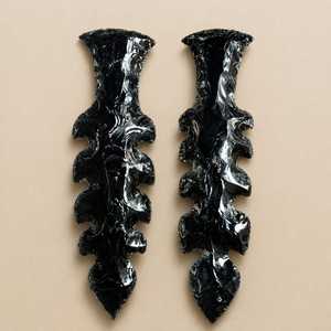 Cuchillo de Cristal Hecho a Mano con Punta de Flecha, Gema Natural Premium, Regalo Espiritual para Ella, Tendencia de Moda de Gujarat - Product Image 4