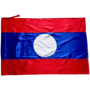 Drapeau national du Vietnam en satin rouge rectangulaire, durable pour l'extérieur, imprimé en sérigraphie, pour activités promotionnelles - Product Image 5