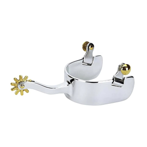 Nouveaux éperons d'équitation design en acier inoxydable pour cavalier homme, éperons d'équitation pour compétition. - Product Image 1