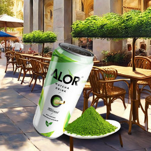 HALAL Premium 240ml Matcha Latte Listo para Beber, Té Verde Cultivado en Malasia, Sabor Original, Agitar Bien Antes de Beber, Elegante Caja/Bolsa - Product Image 1