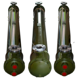 Refroidisseur d'huile en tube d'acier inoxydable Dunkai pour moteurs diesel marins, débit de 50 GPM, température de fonctionnement de 130-150 °C - Product Image 2