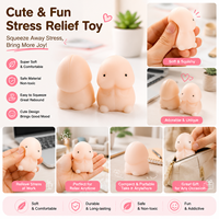 Jouet à presser mignon et portable, gadgets moelleux aux formes amusantes, jouets anti-stress relaxants, cadeau amusant pour les fêtes