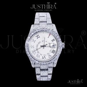 นาฬิกาข้อมือเพชรโมอิสซาไนต์คุณภาพส่งออก ดีไซน์หรูหราสำหรับผู้หญิง พร้อมดีเทลประณีต วางจำหน่ายแล้ว - Product Image 4